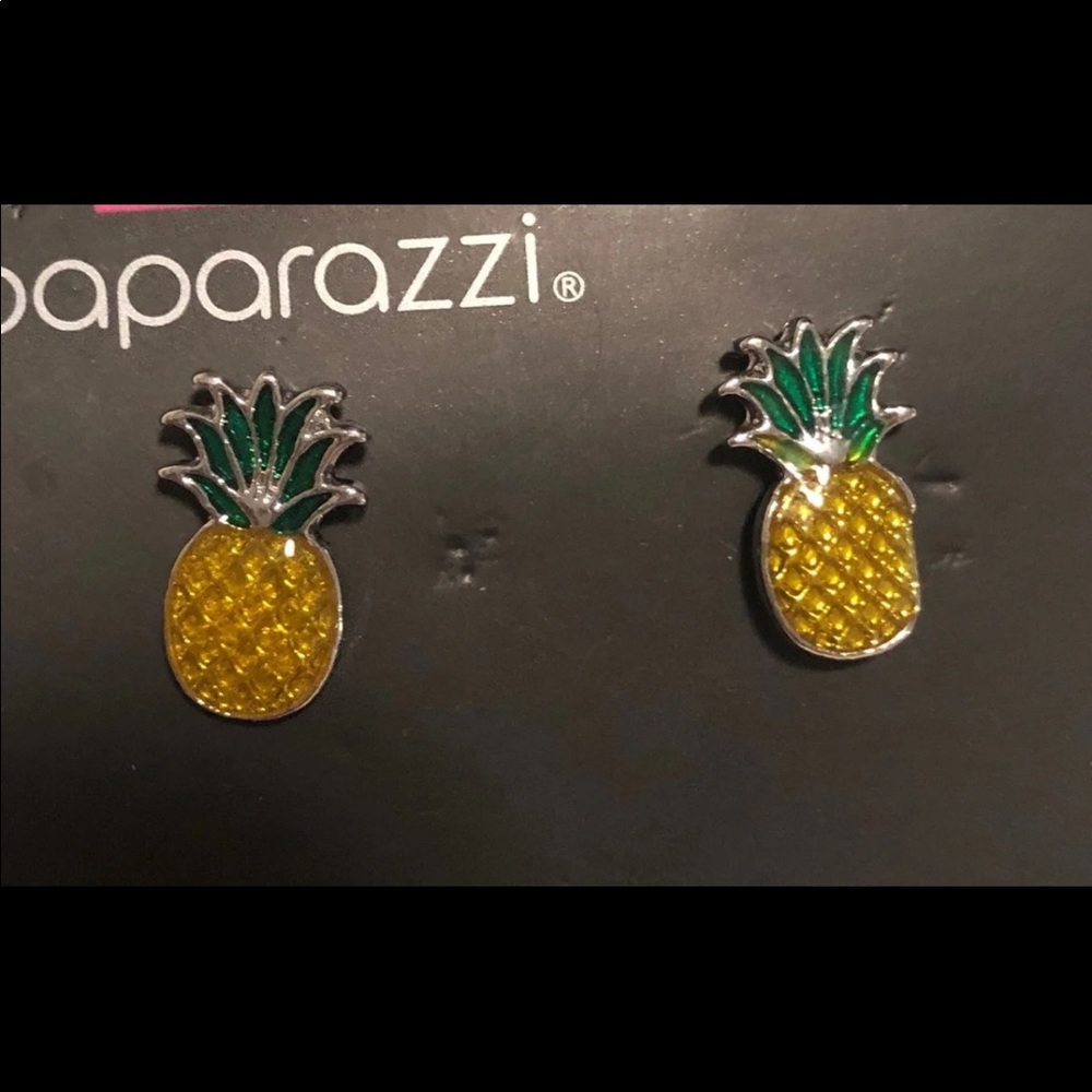 Pineapple earrings